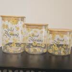 Sunflower Spice Jars