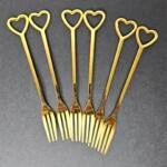 Golden Heart Forks