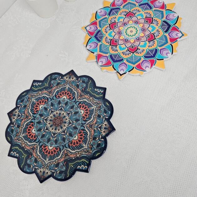 ColorPop Ceramic Coasters