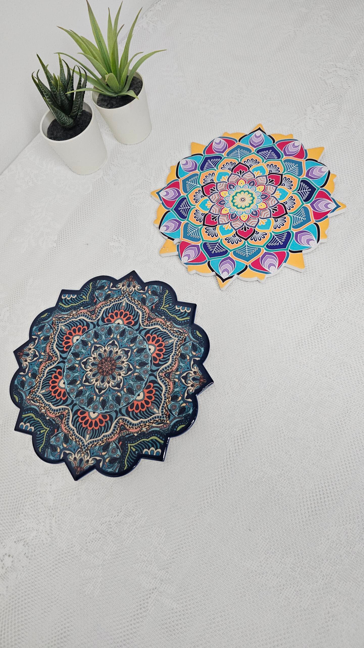 ColorPop Ceramic Coasters