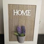 Lavender Bloom Key Cabinet