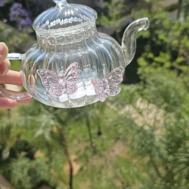 Butterfly Bloom Teapot