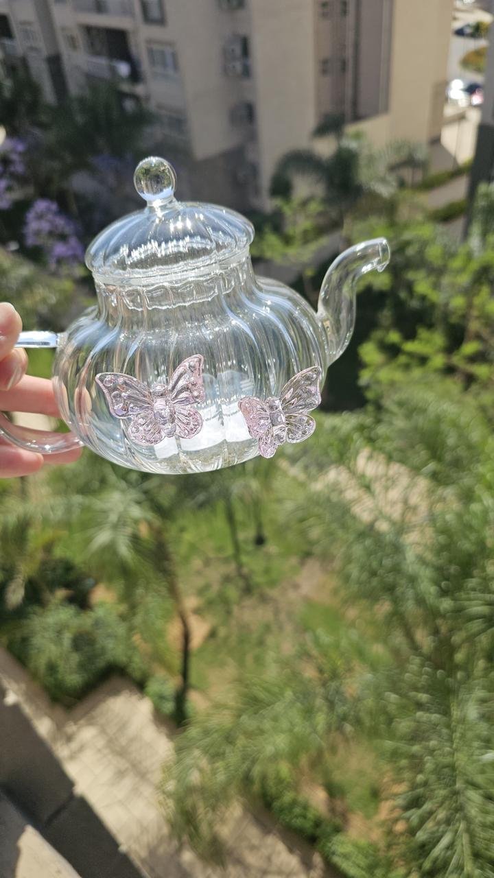 Butterfly Bloom Teapot