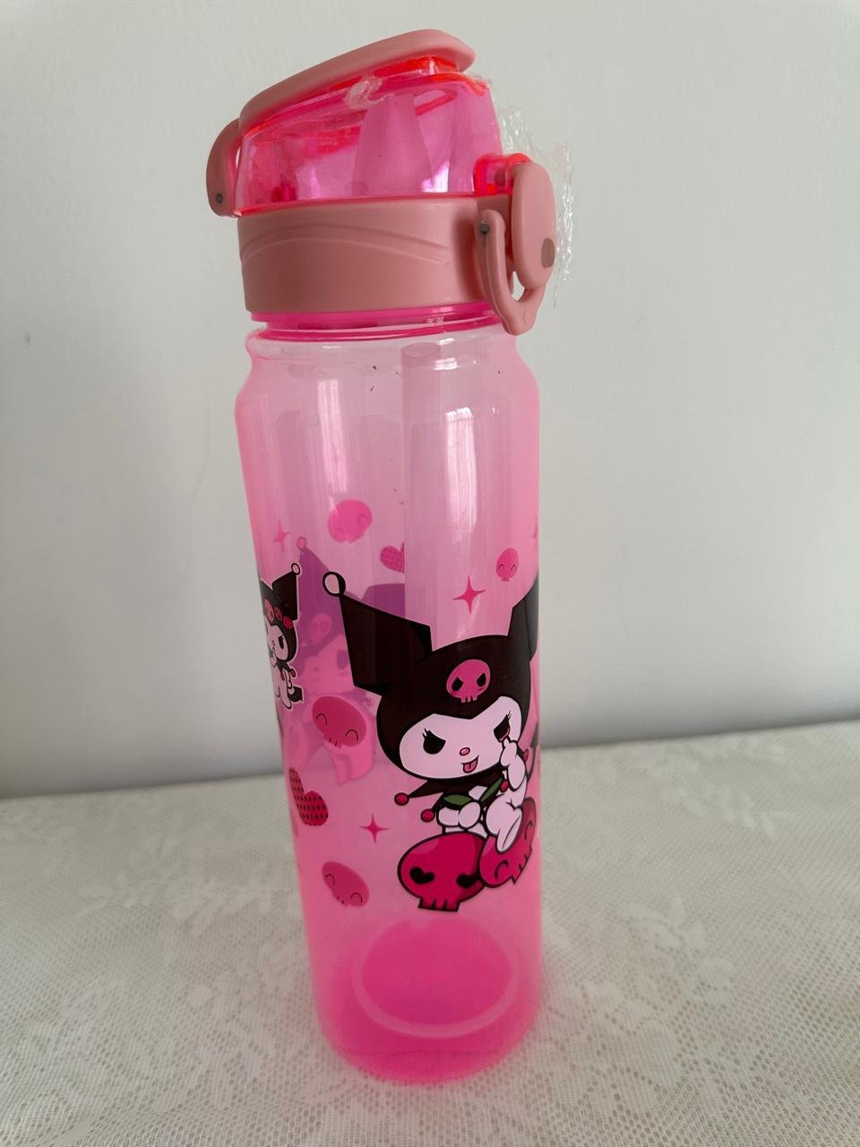 Pink Cat Water Bottle