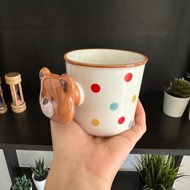 Polka Bear Mug